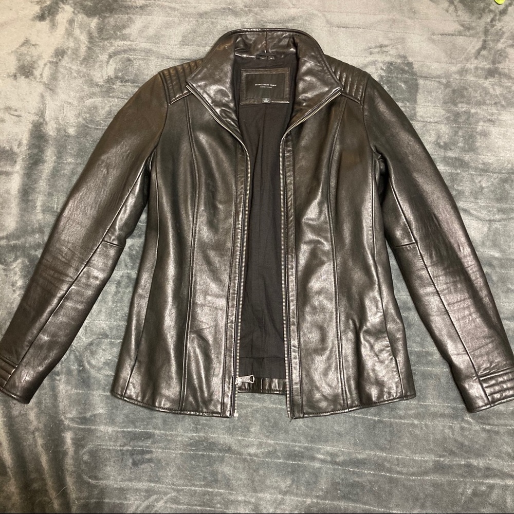 Andrew Marc New York Leather Jacket